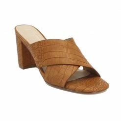 Therapy Shoes AU Elira Tan Croc - Size 5 HEELS