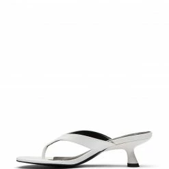 Therapy Shoes AU Mici White Croc HEELS