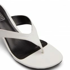 Therapy Shoes AU Mici White Croc HEELS
