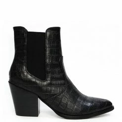 Therapy Shoes AU Miles Black Croc