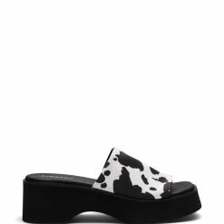 Therapy Shoes AU HEELS Naomi Black Cow