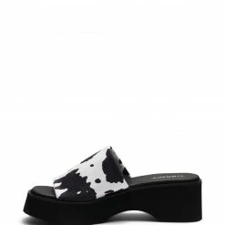 Therapy Shoes AU HEELS Naomi Black Cow