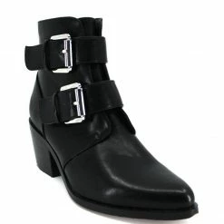 Therapy Shoes AU BOOTS Parker Black Smooth