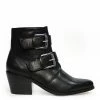 Therapy Shoes AU BOOTS Parker Black Smooth