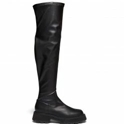 Therapy Shoes AU Ritual Black Smooth BOOTS