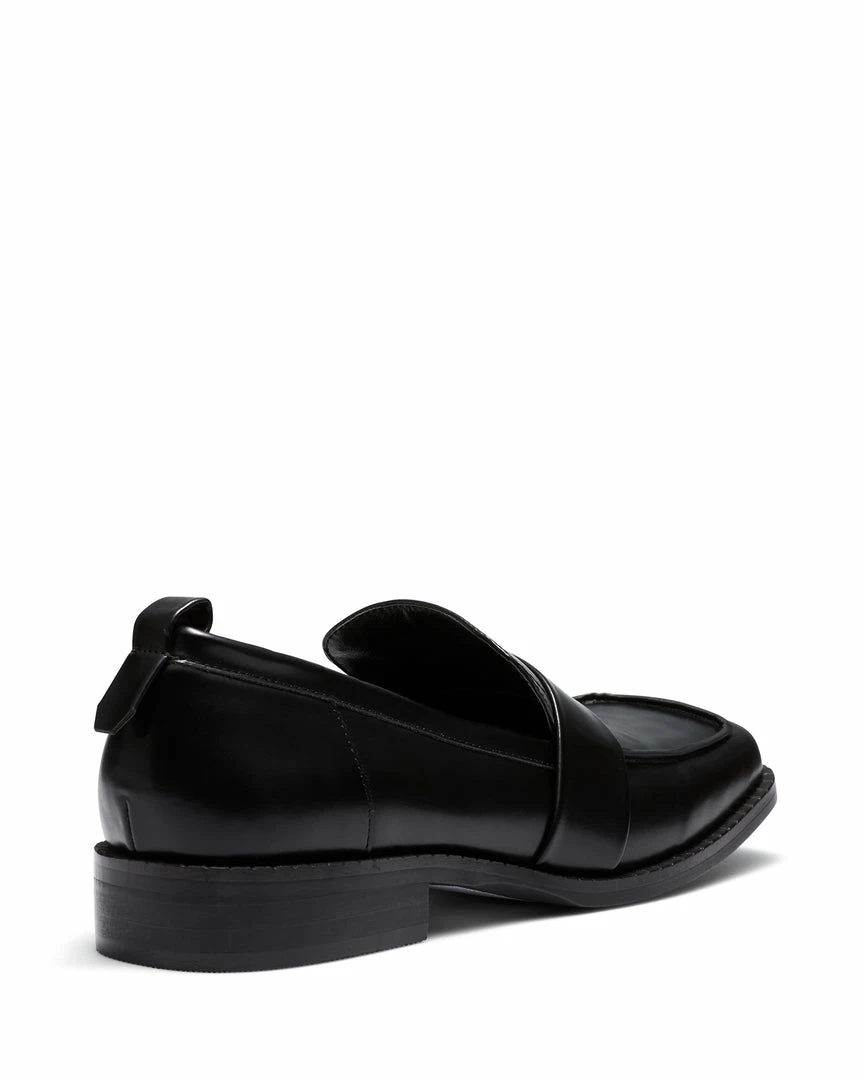 Therapy Shoes AU Roland Black Smooth FLATS