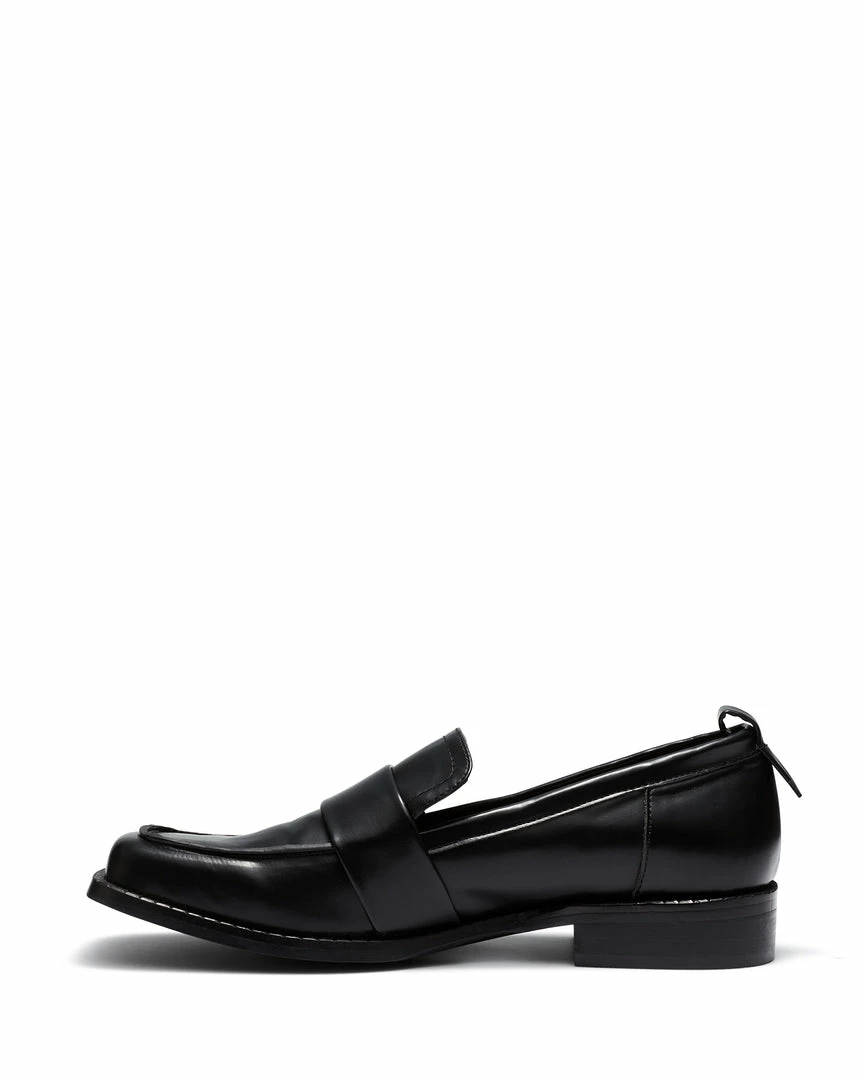 Therapy Shoes AU Roland Black Smooth FLATS
