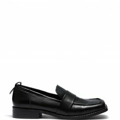 Therapy Shoes AU Roland Black Smooth FLATS