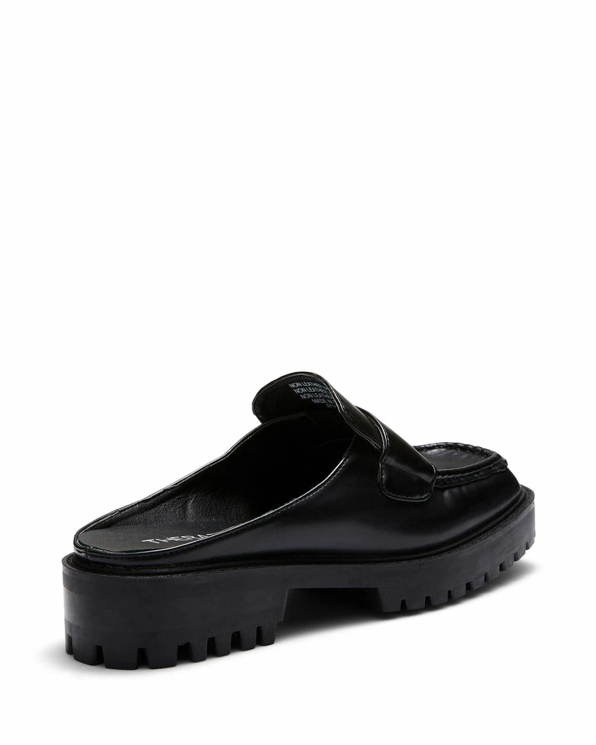 Therapy Shoes AU FLATS Royal Black Smooth