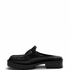 Therapy Shoes AU FLATS Royal Black Smooth