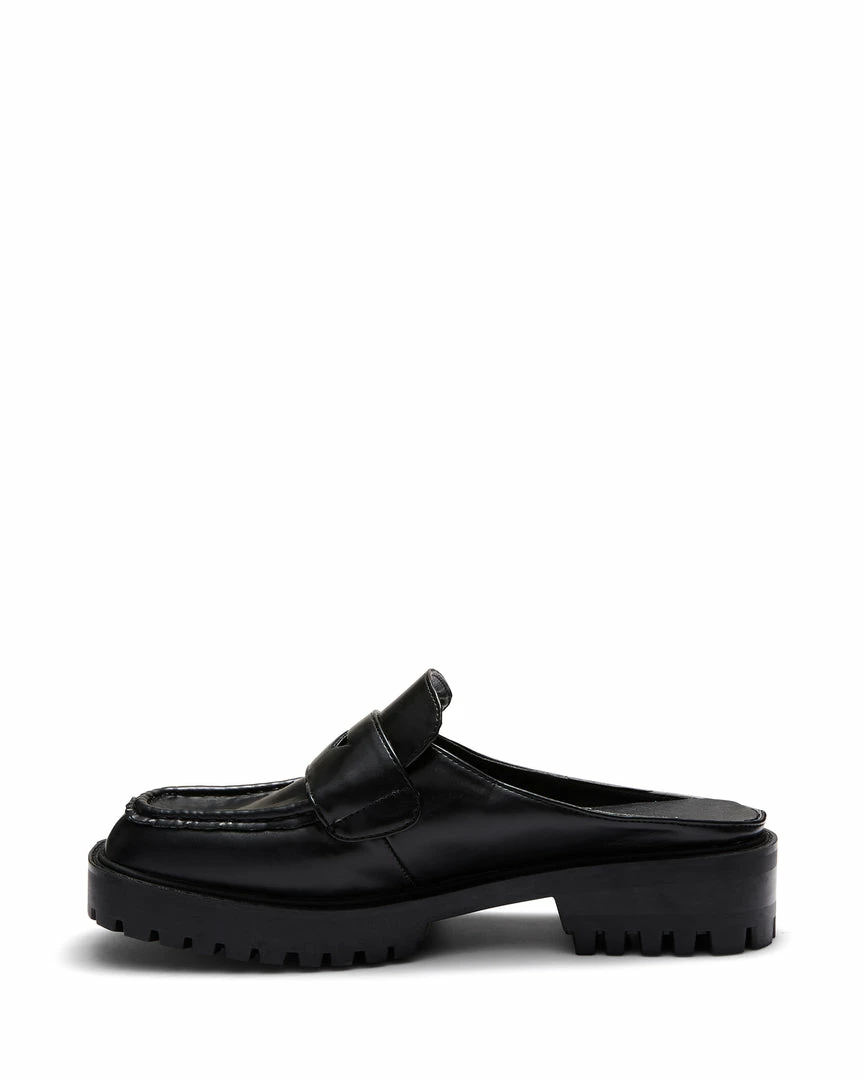 Therapy Shoes AU FLATS Royal Black Smooth