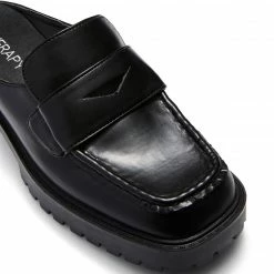 Therapy Shoes AU FLATS Royal Black Smooth