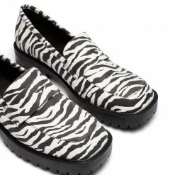 Therapy Shoes AU Royce Zebra Platform Heels
