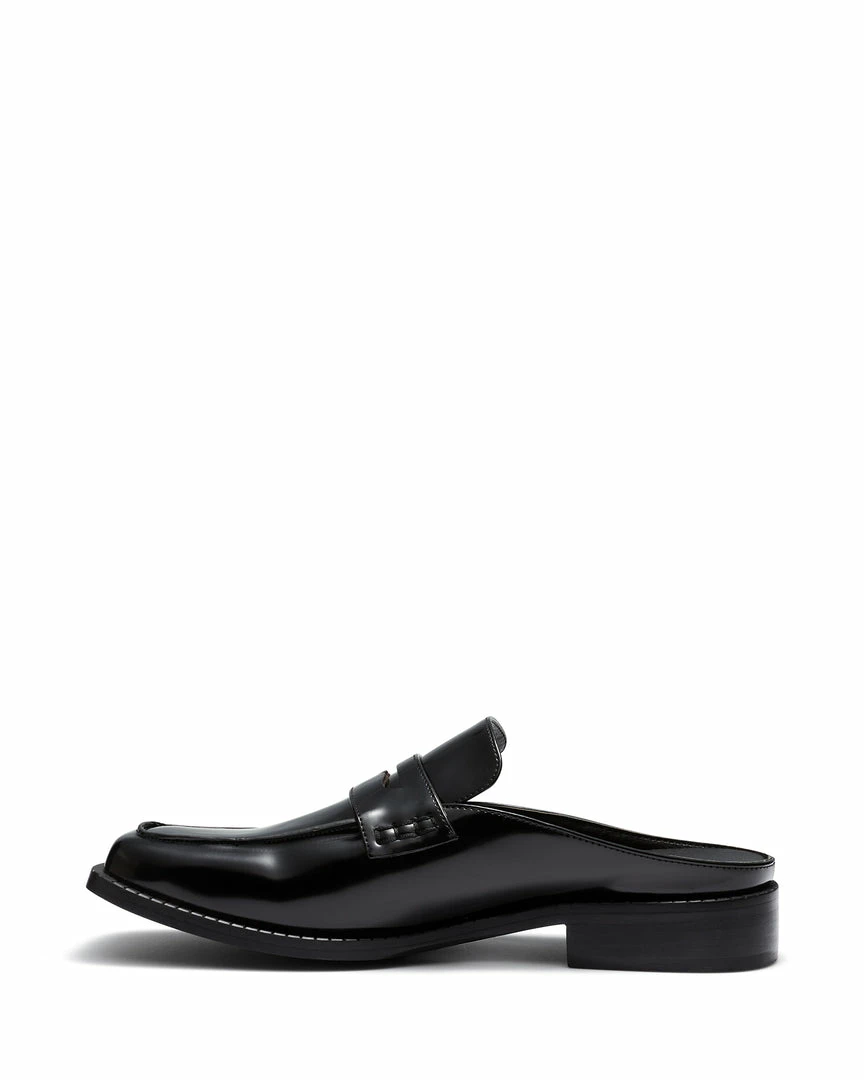 Therapy Shoes AU FLATS Rupert Black High Shine