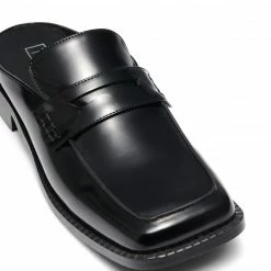 Therapy Shoes AU FLATS Rupert Black High Shine