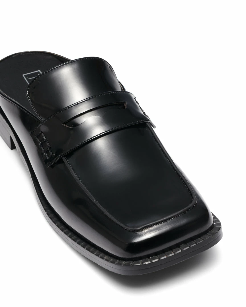 Therapy Shoes AU FLATS Rupert Black High Shine