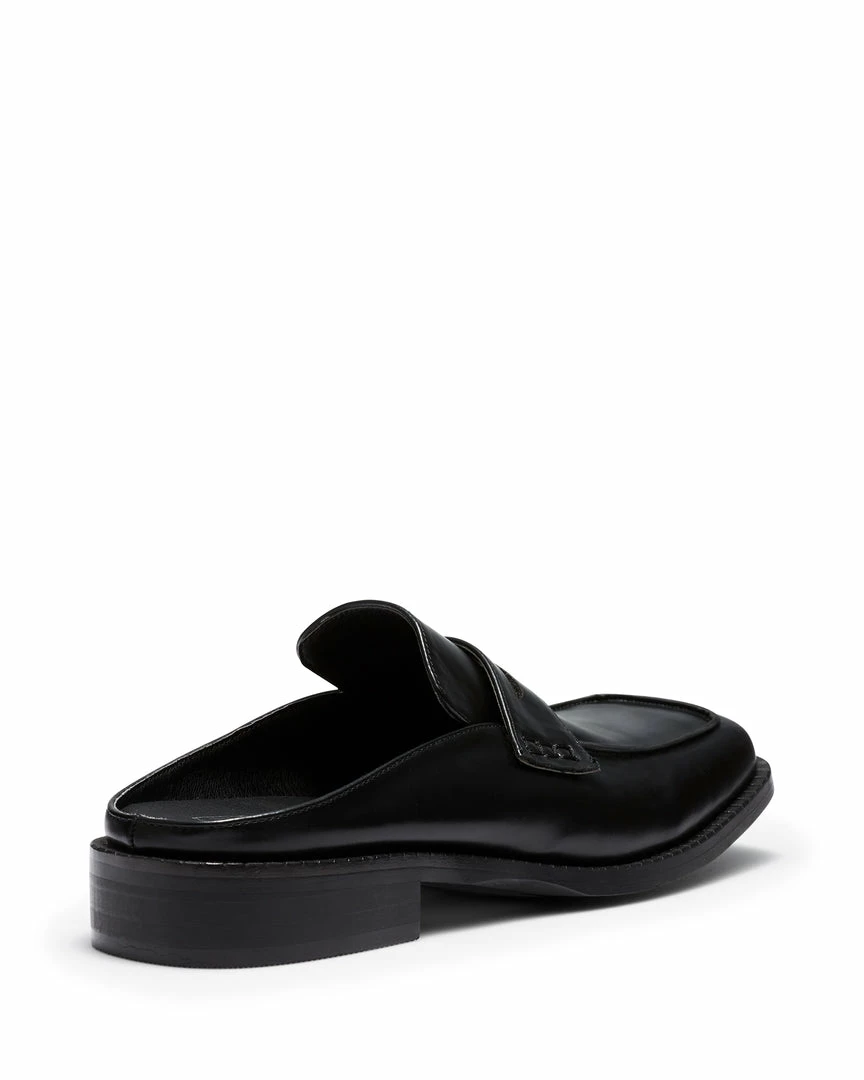 Therapy Shoes AU Rupert Black Smooth FLATS