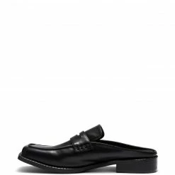 Therapy Shoes AU Rupert Black Smooth FLATS