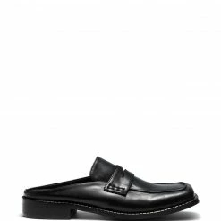 Therapy Shoes AU Rupert Black Smooth FLATS