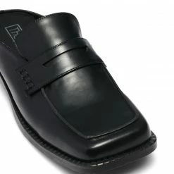 Therapy Shoes AU Rupert Black Smooth FLATS