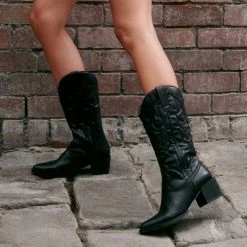 Therapy Shoes AU Ranger Black BOOTS