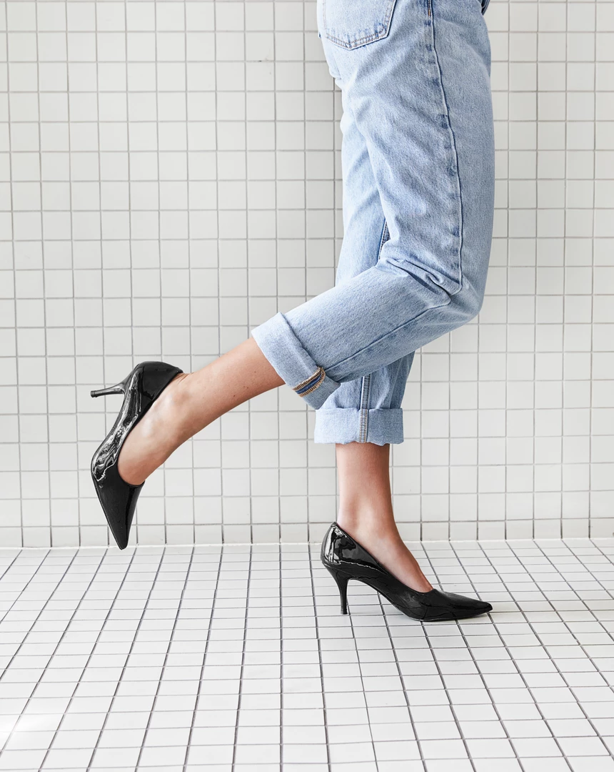 Therapy Shoes AU Sabrina Black Patent