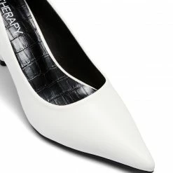 Therapy Shoes AU HEELS Sabrina White