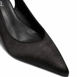 Therapy Shoes AU HEELS Satisfy Black Satin