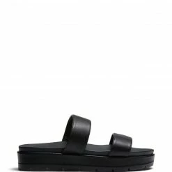 Therapy Shoes AU Platform Heels Slidin' Black