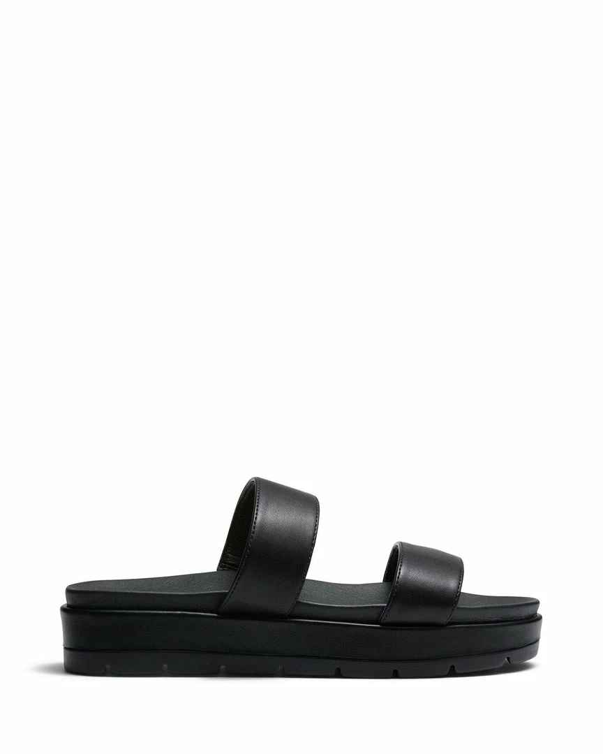 Therapy Shoes AU Platform Heels Slidin' Black