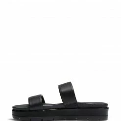 Therapy Shoes AU Platform Heels Slidin' Black