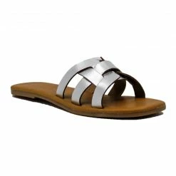 Therapy Shoes AU FLATS Levanzo Silver - MADE IN ITALY - LEATHER