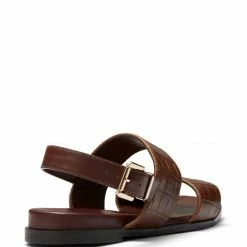 Therapy Shoes AU Sparrow Chocolate Croc FLATS