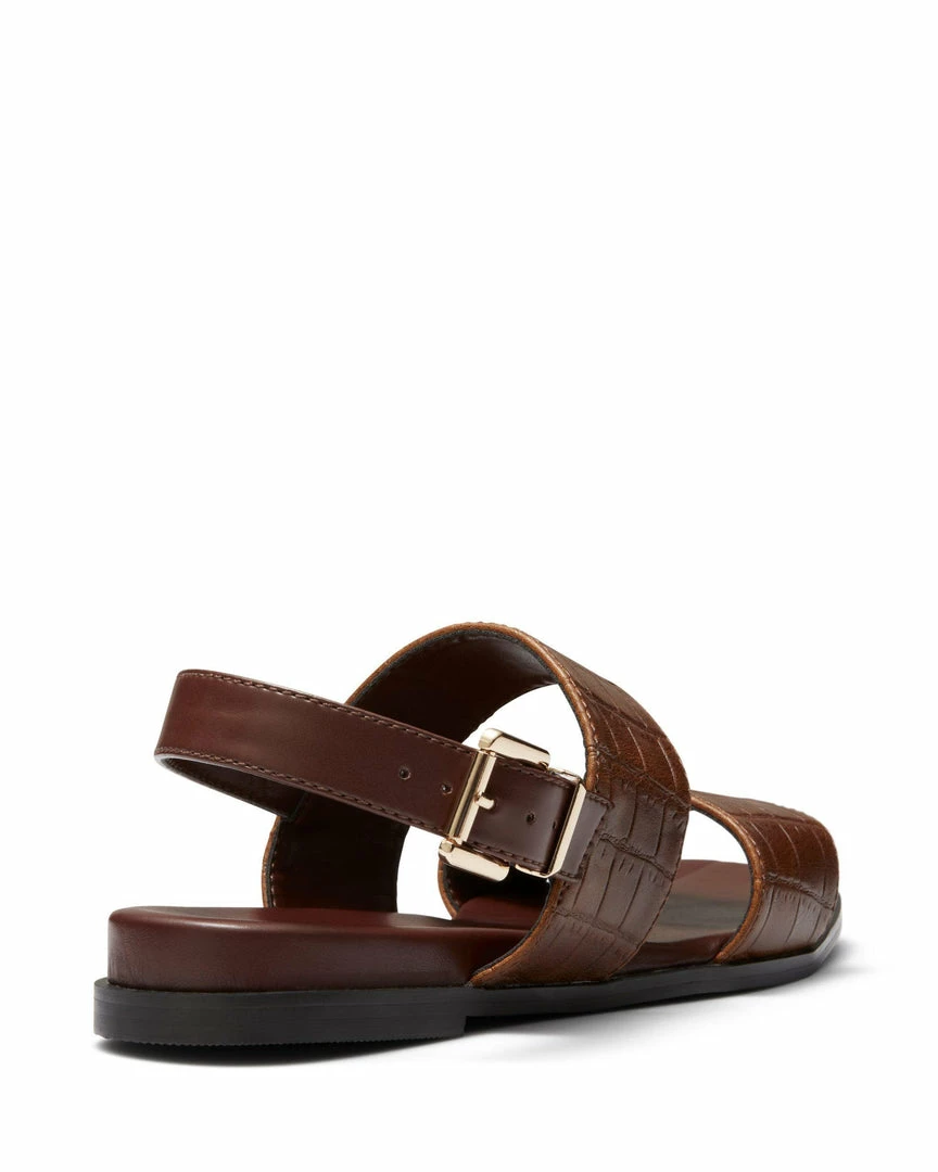 Therapy Shoes AU Sparrow Chocolate Croc FLATS