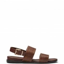 Therapy Shoes AU Sparrow Chocolate Croc FLATS