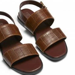 Therapy Shoes AU Sparrow Chocolate Croc FLATS