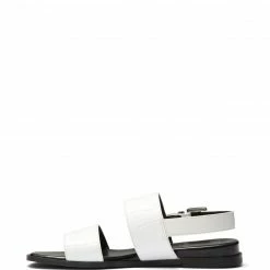 Therapy Shoes AU Sparrow White Croc FLATS