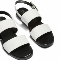 Therapy Shoes AU Sparrow White Croc FLATS