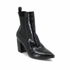 Therapy Shoes AU BOOTS Steele Black Croc