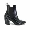 Therapy Shoes AU BOOTS Steele Black Croc