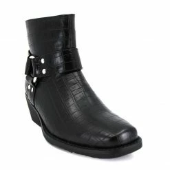 Therapy Shoes AU BOOTS Velez Black Croc