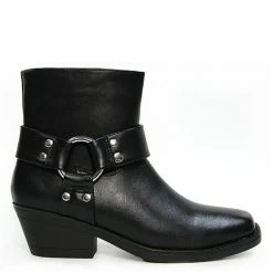 Therapy Shoes AU Velez Black Smooth BOOTS