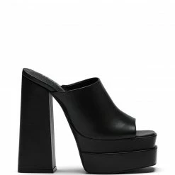 Therapy Shoes AU HEELS Villain Black