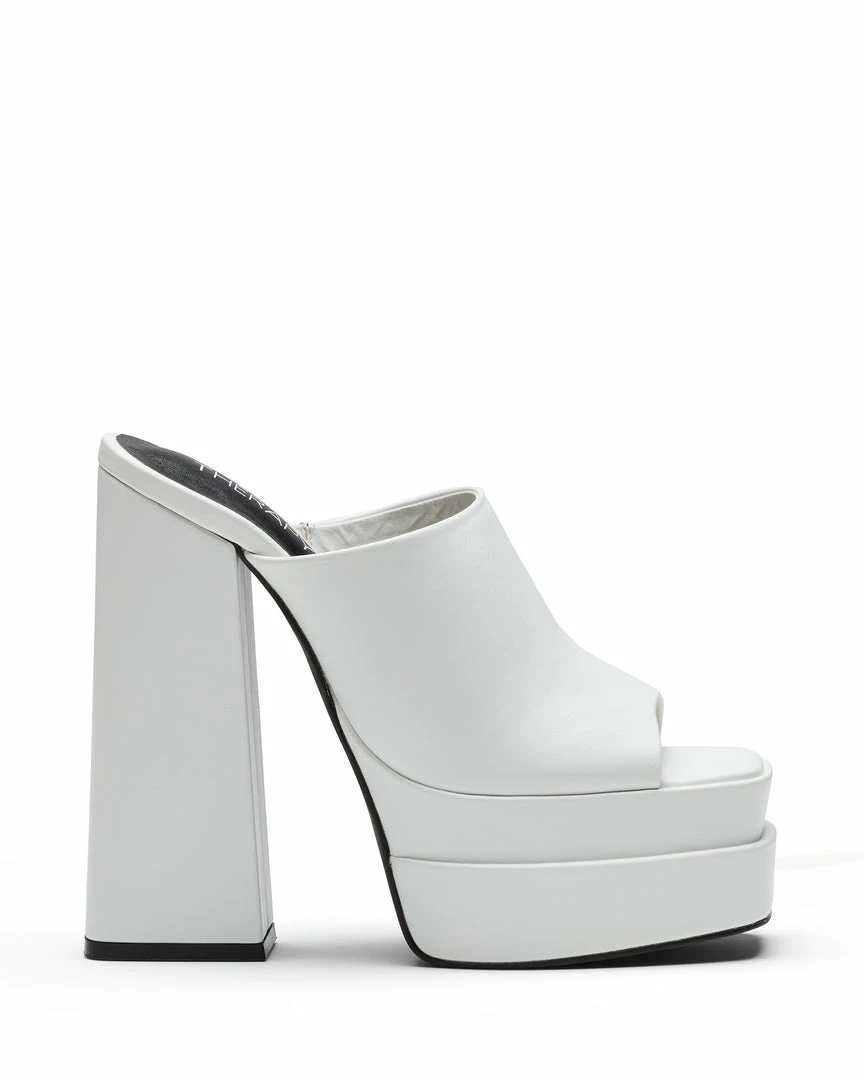 Therapy Shoes AU Villain White HEELS