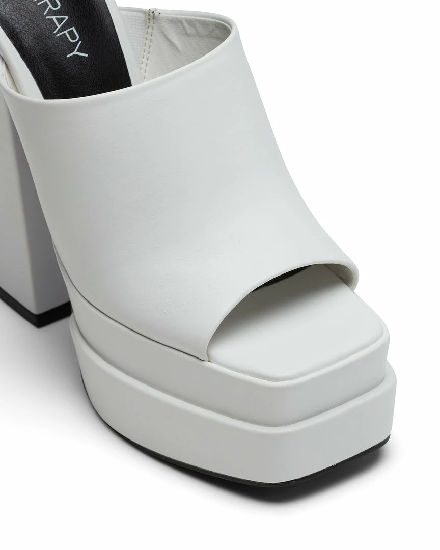 Therapy Shoes AU Villain White HEELS