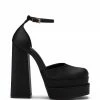 Therapy Shoes AU Viva Black Satin