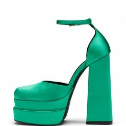 Therapy Shoes AU Viva Fern Satin HEELS