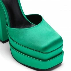 Therapy Shoes AU Viva Fern Satin HEELS