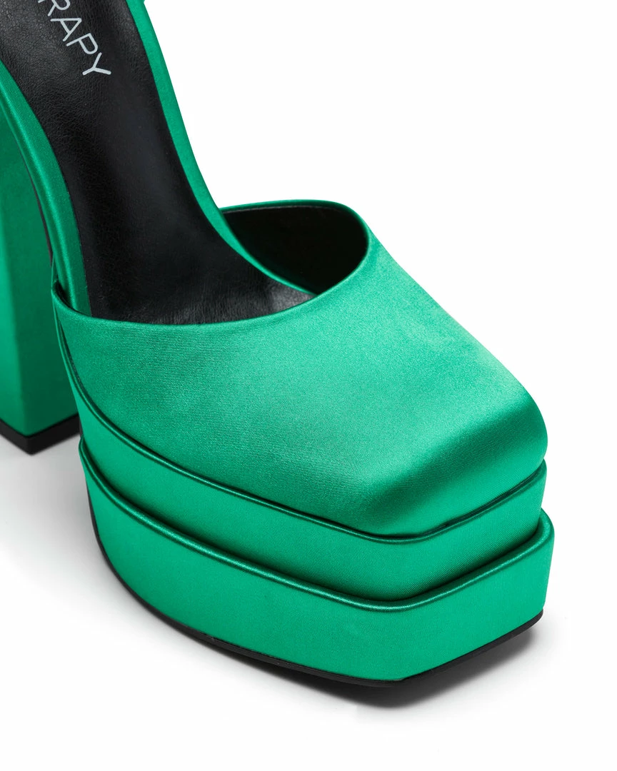 Therapy Shoes AU Viva Fern Satin HEELS