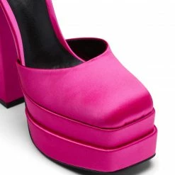 Therapy Shoes AU HEELS Viva Pink Satin